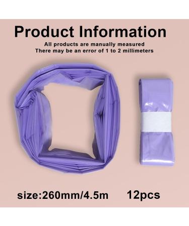 Refilling Foil for Diaper Pail - 12 Smell-Tight Cassettes 4.5m Compatible with Genius Munchkin Angelcare - Purple - Buy Online on GoSupps.com