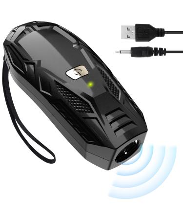 Bubbacare Anti Barking Device Handheld Ultrasonic Dog Bark Deterrent Dog Barking Control Devices Rechargable Dog Barking Deterrent Dog Training Safe 5M Range for All Dogs