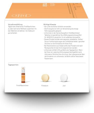 orthomed Orthomolar Lot de 30 flacons (30 x 20 ml 600 ml) - Buy Online on GoSupps.com