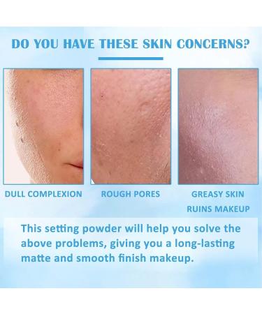 1 Piece Makeup Powder Face Powder Compact Magic Minerals Face Powder Collection Pressed Powder Translucent foundation powder full coverage Under Eye Setting Powder - Buy Online on GoSupps.com