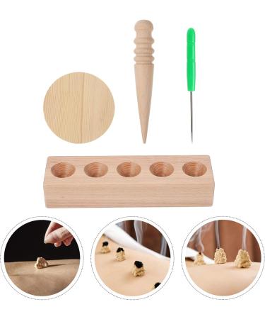 Moxa Cake Roll Maker Mold Tool - Multi-Piece DIY Moxa Tower for Waist Neck & Knee Joint Relief | International Shipping Available - Buy Online on GoSupps.com