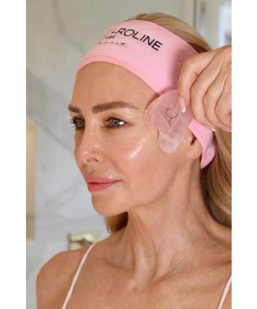 Amanda Caroline Beauty - Rose Quartz Gua Sha - Buy Online on GoSupps.com
