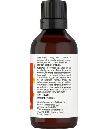 Horbaach Premium Grade Amber Fragrance Oil - 1 fl oz (30ml) - for Diffusers, Candle Making, Soap Making, DIY Projects & More - Buy Online on GoSupps.com