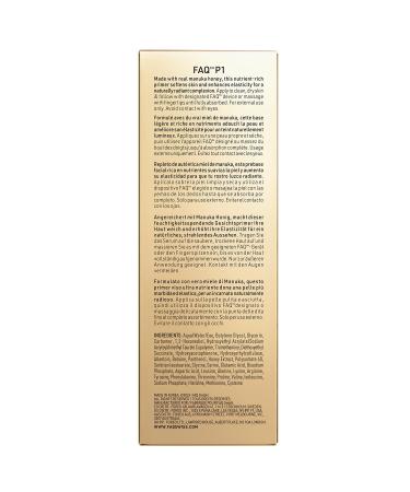Buy FAQ P1 Manuka Honey Conductive Primer 1 fl. oz. - Nourishing Anti-Aging Skin Care - Amino Acids & Antioxidants - Dermatologist Tested for All Skin Types - International Shipping Available - Buy Online on GoSupps.com