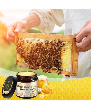 Bee Venom Skin Treatment Cream Bee Venom Repair Cream Professional Bee Venom Gel Hydrating Moisturizing Suitable For All Skin Types (2PCS) - Buy Online on GoSupps.com