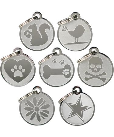 Personalized Stainless-Steel Dog & Cat ID Tags | Fun Playful Designs | GoTags - Buy Online on GoSupps.com