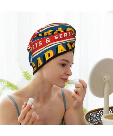 Buy Microfiber Hair Towel Wrap for Women | Soft Super Absorbent Coral Velvet Quick Dry Cap for Long Curly & Thick Hair Garage Parts and Service - Buy Online on GoSupps.com