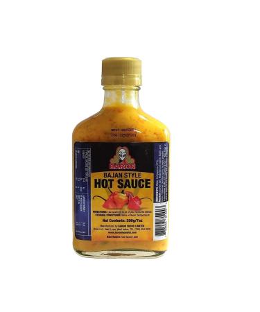 Baron Bajan Hot Sauce 200ml Box of 6-Fd