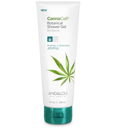 Andalou Naturals CannaCell Shower Gel, Joyful, 8 Ounces Joyful 8 Fl Oz (Pack of 1) - Buy Online on GoSupps.com