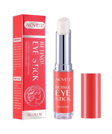 Retinol Eye Stick  Retinol Eye Cream for Dark Circles and Puffiness  Reduces Fine Lines and Dark Circles  Under Eye Cream Anti Aging  Eye Brightener Stick  Eye Cream for Wrinkles (Retinol)