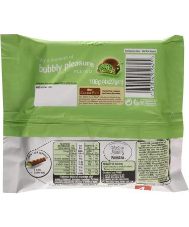 Aero La Menthe Poivr e Bar P tillante Multipack 4 X 27G - Paquet de 2 - Buy Online on GoSupps.com