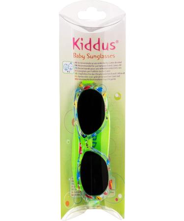 Kiddus Baby Sunglasses for Newborn to 2 Years | UV400 Coating | 100% UV Sun Protection | Cars Pattern - Buy Online on GoSupps.com
