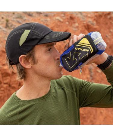 Nathan SpeedDraw Plus Insulated Flask  Handheld Running Water Bottle. Grip Free for Runners  Hiking etc Black - Buy Online on GoSupps.com