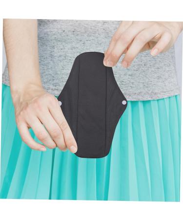 3-Pack Reusable Menstrual Pads - Super Absorbent Washable Cloth Napkins for Women - Eco-Friendly Feminine Hygiene Products - Buy Online on GoSupps.com