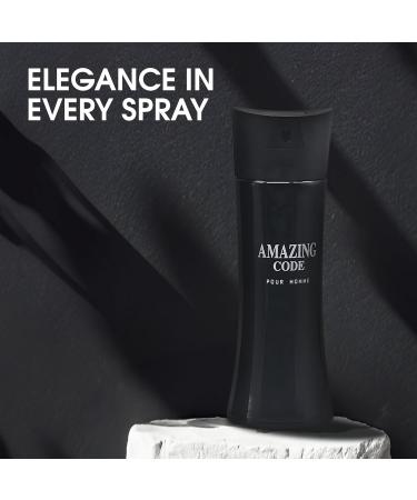 Men's Cologne Amazing Code Combo Eau De Toilette for Men-Fresh Romantic Scent Perfume for Men 3.4 Fl Oz Each Natural Spray For All Skin Daily Used Amazing Code&Gold - Buy Online on GoSupps.com