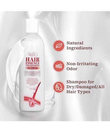 KVG Hair Growth Shampoo | Natural Solution for Thinning Brittle Hair - Strengthen & Stop Hair Loss (250ml - Buy Online on GoSupps.com