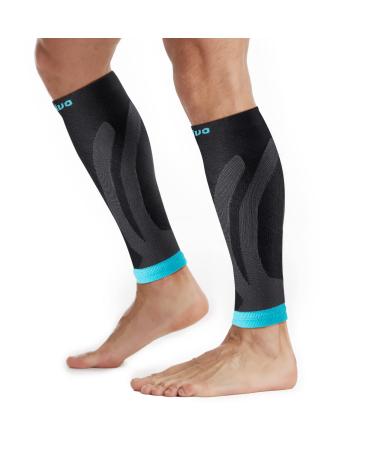 Cambivo 2 couple of calf bandage compression stockings women men support stockings compression socks calves compression calves for sports football running swelling relaxation xxl blue - Buy Online on GoSupps.com