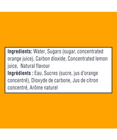 San Pellegrino Naturali Italian Sparkling Drink Aranciata Orange 330 mL Can 24 Cans Total - Buy Online on GoSupps.com