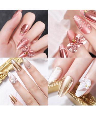 Chrome Air Cushion Nail Powder Pen - Holographic Mirror Effect Manicure Magic Pen - Laser Gold Silver Phantom Sponge Nail Pen - 1PC - Buy Online on GoSupps.com