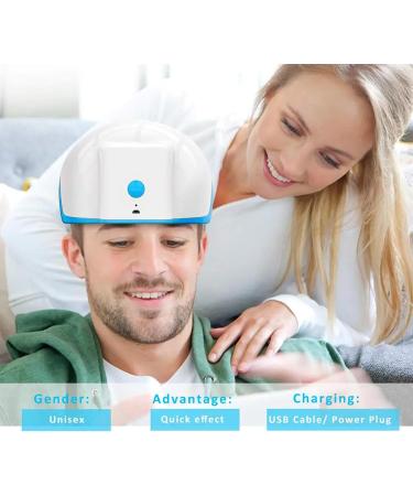 Casque De Traitement pour La Repousse des Cheveux Chapeau De Th rapie Contre La Perte De Cheveux avec 62 Points D'irradiation LED Couvrant Tout Le Cuir Chevelu R gule La S cr tion D'huile - Buy Online on GoSupps.com
