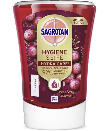 Sagrotan NO-Touch Cranberry Edition Hand Soap Refills - 5 x 250ml for Automatic Dispensers | Fresh & Convenient eCommerce Shipping Worldwide - Buy Online on GoSupps.com