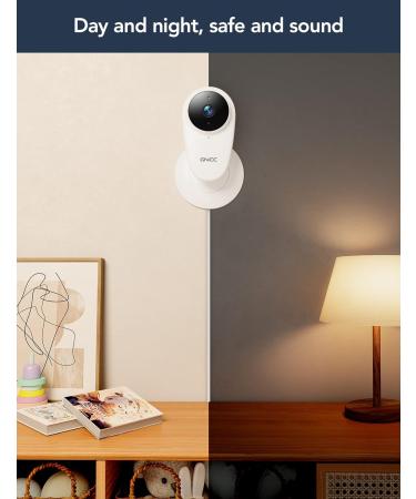 GNCC 1080P Baby Monitor - Night Vision, Motion Detection, Two-Way Audio - Works with Alexa - SD&Cloud Storage - C1 C1pro - Buy Online on GoSupps.com