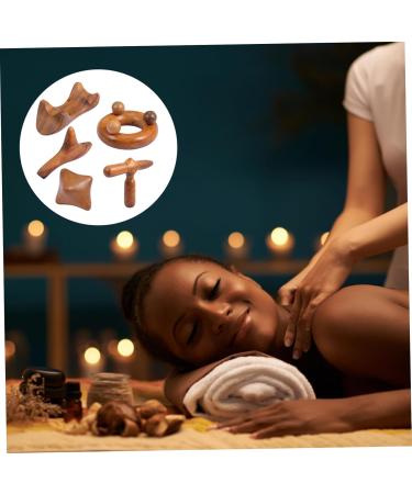 Beaupretty 15-Piece Sandalwood Foot Paddle & Thai Massage Tool Set - Wooden Facial Spatula & Neck Massager for Colleagues - Buy Online on GoSupps.com