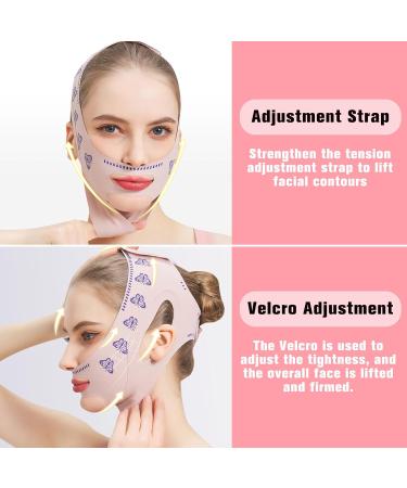 Double Chin Reducer & Eliminator | V-Slimming Bandage for Men & Women | Breathable Comfortable Face Contouring - Buy Online on GoSupps.com