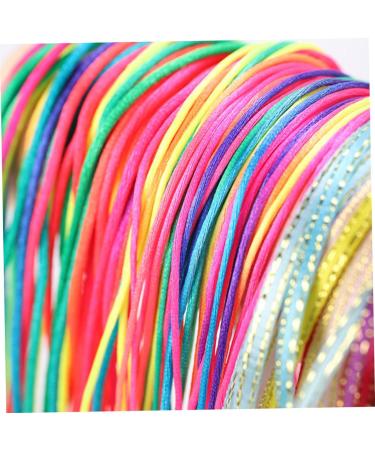 Beaupretty 7 Sets Colored Hair Rope Hair Braiding Rope Wigs Colored Braided Wigs Highlights Glitter Extensions Braid Headdress Fairy Headpiece Child Polyester To Weave Braid Rope - Buy Online on GoSupps.com