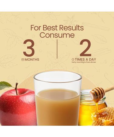 KRISHNA'S HERBAL & AYURVEDA Jus de soin du cholest rol 500 ml (lot de 2) | Contient du miel avec du cidre de pomme du gingembre et de l'ail sans sucre aide la digestion fabriqu en Inde Miel 250 ml (Lot de 2) - Buy Online on GoSupps.com