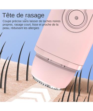  pilateur Bikini Femme - pilateur lectrique Pour Poils Pubiens | Double T te Imperm able Pour Poils Pubiens Femmes Filles pouses Amatrices Beaut Stylistes Maison - Buy Online on GoSupps.com
