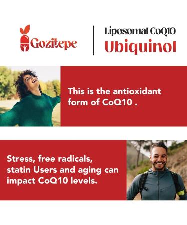 High Strength Liposomal CoQ10 Ubiquinol 600mg Softgels for Superior Absorption - Non-GMO, 60 Count - Buy Online on GoSupps.com