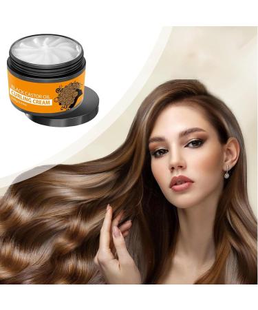 Mimoqk Curl Cream Curl Enhancer Hydrating Castor Oil Frizz Control Styling Formula Nourishing Conditioning Repair Strengthening Softening 3.53oz Product for Wavy Curly Hair - Buy Online on GoSupps.com