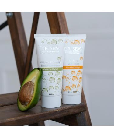 Dr. Sea Anti-Aging Body Cream Avocado and Revitalizing Mango 200ml - Buy Online on GoSupps.com
