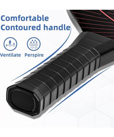 Pickleball Paddles  Pickleball Set with 4 Premium Wood Pickleball Paddles  4 Pickleball Balls  4 Cooling Towels & Carry Bag  Pickleball Rackets with Ergonomic Cushion Grip  Gifts for Men Women A: 4 Paddles & 4 Balls & 4 Cooling Towels - Buy Online on GoSupps.com