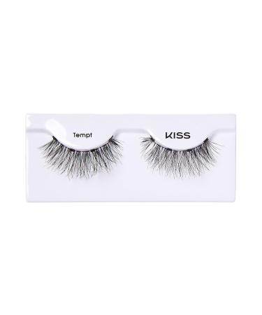 KISS Magnetic Eyelashes Tempt - 1 Pair Synthetic False Lashes with 5 Double Strength Magnets | Shop Now for International Shipping - Buy Online on GoSupps.com
