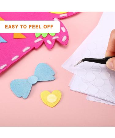 1000 Clear Double Sided Adhesive Dots 10mm - Strong Balloon Glue Stickers for DIY Crafts - Waterproof & Traceless - Buy Online on GoSupps.com
