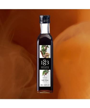 Routin 1883 Premium Chai Tea Syrup 250ml | Glass Bottle Chai Tea - Buy Online on GoSupps.com
