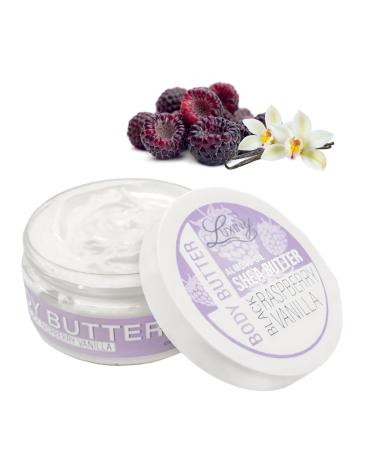 Luxiny Whipped Body Butter for Women & Men Non-Greasy Plant-Based Moisturizer with Shea Butter & Essential Oils Hydrates Softens & Nourishes Dry Skin (8 oz Black Raspberry Vanilla) Black Raspberry Vanilla 1 Ounce (Pa