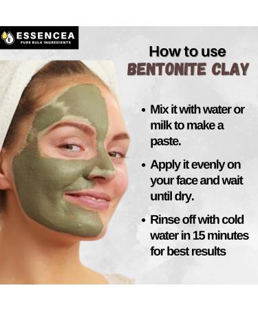 Bentonite Clay Powder 5lbs - Pure Bulk Ingredients for Face & Hair Masks DIY Soap & Deodorant | Indian Healing Clay - Buy Online on GoSupps.com