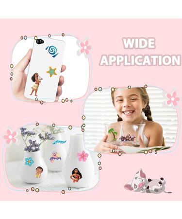 Girls Moana Temporary Tattoos - Kid's Party Favors & School Rewards | Fake Art Craft for Boys & Girls | Birthday Gifts & Water Bottle Decor - Buy Online on GoSupps.com