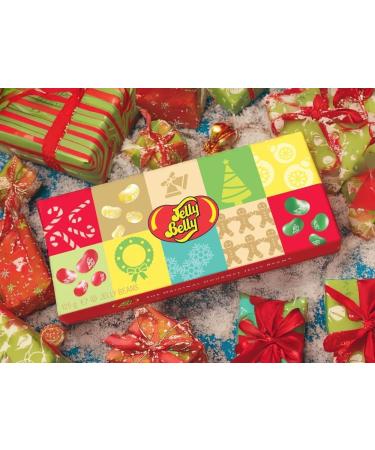 Jelly Belly 10-Flavor Gourmet Jelly Beans Christmas 120g Candy Box containing Butter Beans Coconut Jelly Cherry Candy & More Kosher Candy Gluten Free Stocking Stuffers for Teens Holidays - Buy Online on GoSupps.com