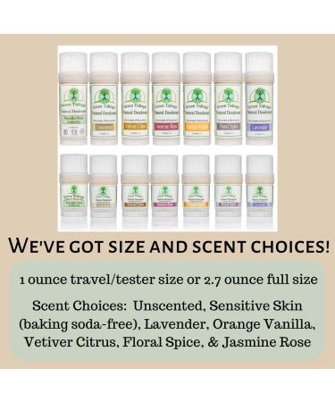 Green Tidings Natural Deodorant Orange Vanilla 2.7oz - Pack of 1 | Organic & Aluminum-Free - Buy Online on GoSupps.com