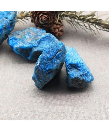 Crystal 200g Natural Large Size Raw Blue Apatite Rough and Gemstone Suitable for Home Office Decoration FZUGEDRLI - Buy Online on GoSupps.com