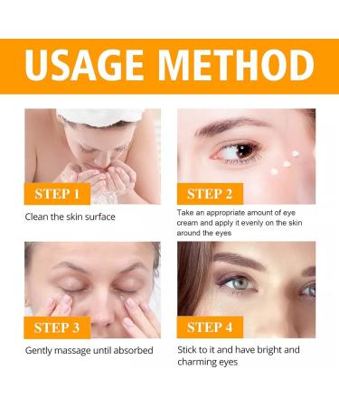 XINRAN 5D Peptide Eye Cream Eye Wrinkle Cream Moisturizing Eye Creams Deep Invigorating Peptide Eye Creams Skin Under Moisture Nourishing Serum Antis Wrinkle Care Dark Circles 4 Pack - Buy Online on GoSupps.com