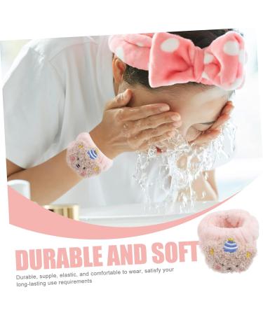 PLAFOPE 4 Pi ces Laver La Dragonne Serviettes En Microfibre Pour Le Corps Bandeau En Microfibre Poignets Souples Bande De Serviette De Lavage De Poignet Bracelets De Spa Pratiques Falaise - Buy Online on GoSupps.com