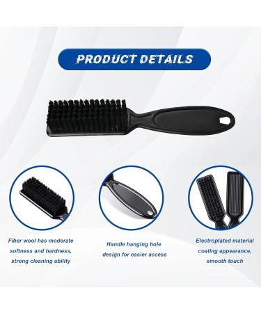 3-Piece Sleek Bun Hairdresser Brush Set | Professional ABS Handle & Fiber Bristles | Ideal for Salon Use | 13.7cm x 2.5cm - Buy Online on GoSupps.com