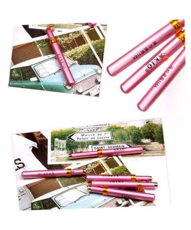 Angoily 3pcs Double-Ended Lip Liner & Lipstick Brush Set - Retractable Makeup Tool for Travel & Beauty - Buy Online on GoSupps.com