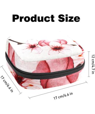 Women's Binding Storage Bags - Ink Cherry Blossom Flowers | Portable Menstrual Pad & Tampon Holders | Stylish Storage for Bandages | Multicolored | Ideal for School & Office - Buy Online on GoSupps.com
