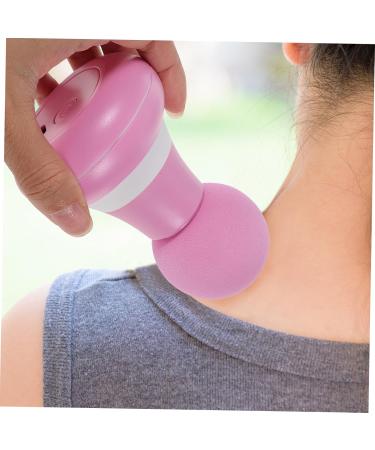 Fomiyes Deep Muscle Massage Device Set - Handheld Neck & Body Massager - Comfortable Pink Fitness Gel for Relaxation - Buy Online on GoSupps.com